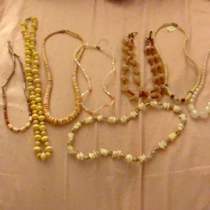 Vintage necklace lot